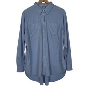 Duluth Trading Co. Women's Plus Flexcellence Long Shirt Size 1X